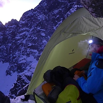 Prvovýstup v severovýchodní stěně Rysů, Tatry
